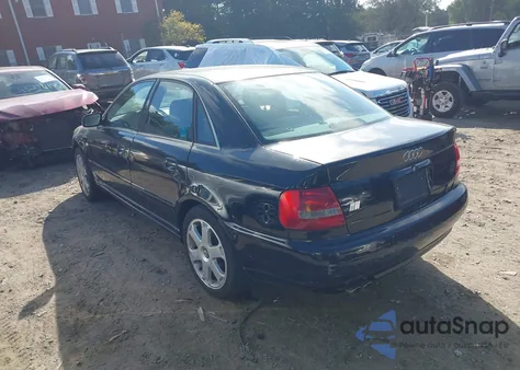 2000 Audi S4 2.7T z USA, uszkodzony, nr VIN WAUDD68D5YA088367